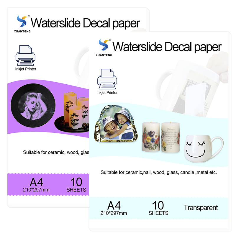 A4 design claro waterslide dec - Ink Blotter Paper avaliação e preço