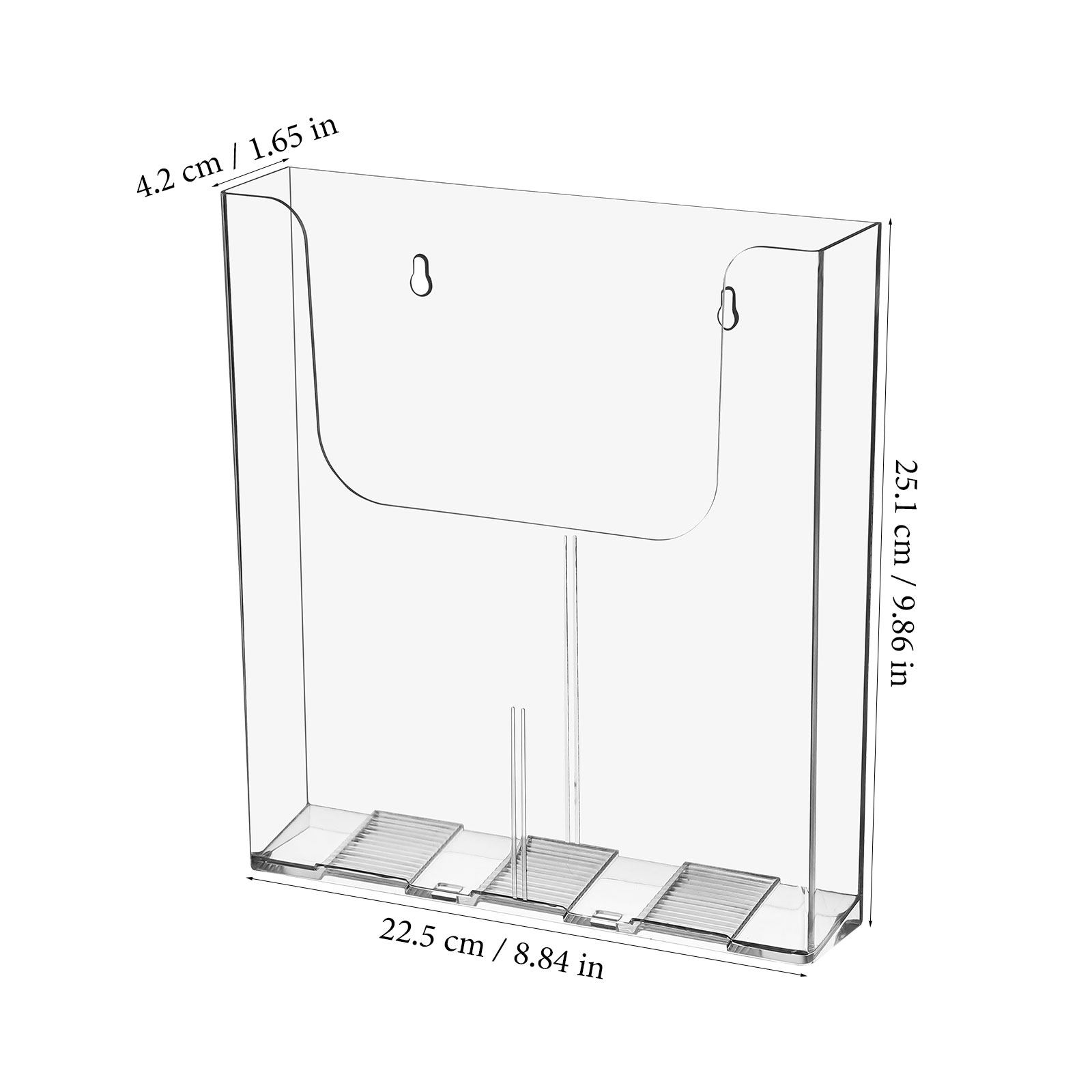 2 unidades de organizador de p - Magazine Holder Rack avaliação e preço