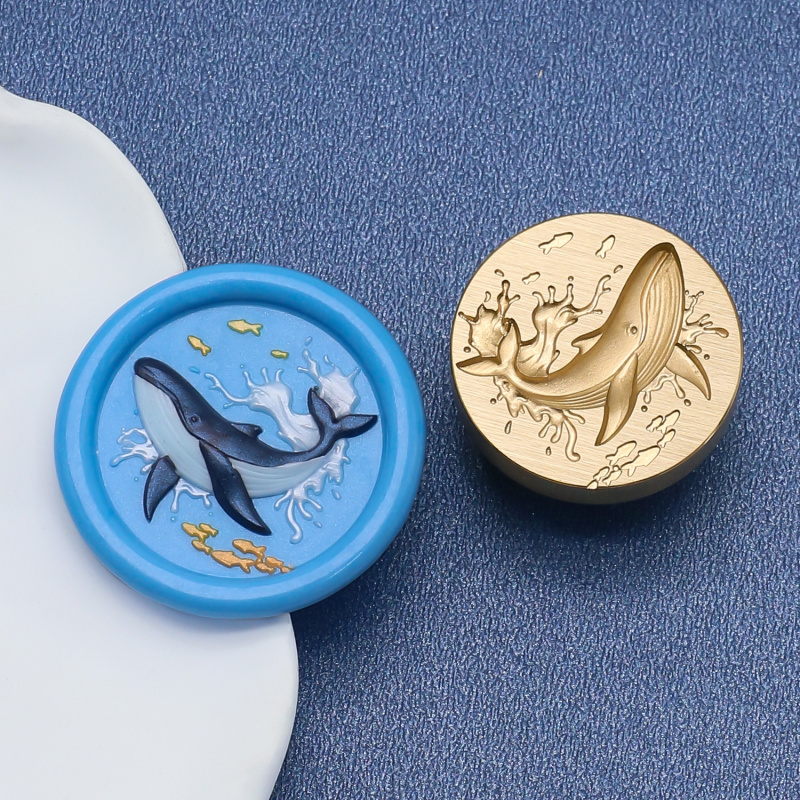Água flor alívio série selo de - Wax Seal Stamp Set avaliação e preço