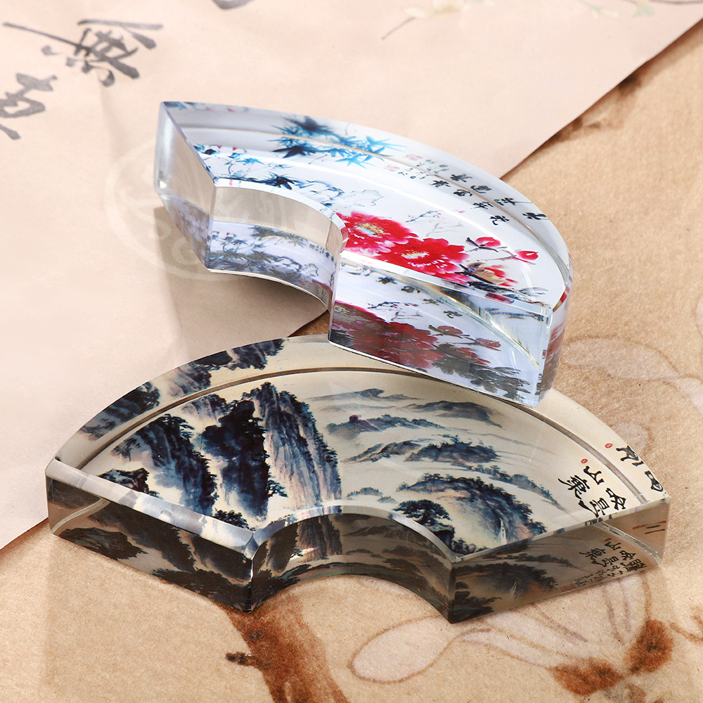 Peso de Papel de Cristal em Fo - Paper Weight Crystal avaliação e preço