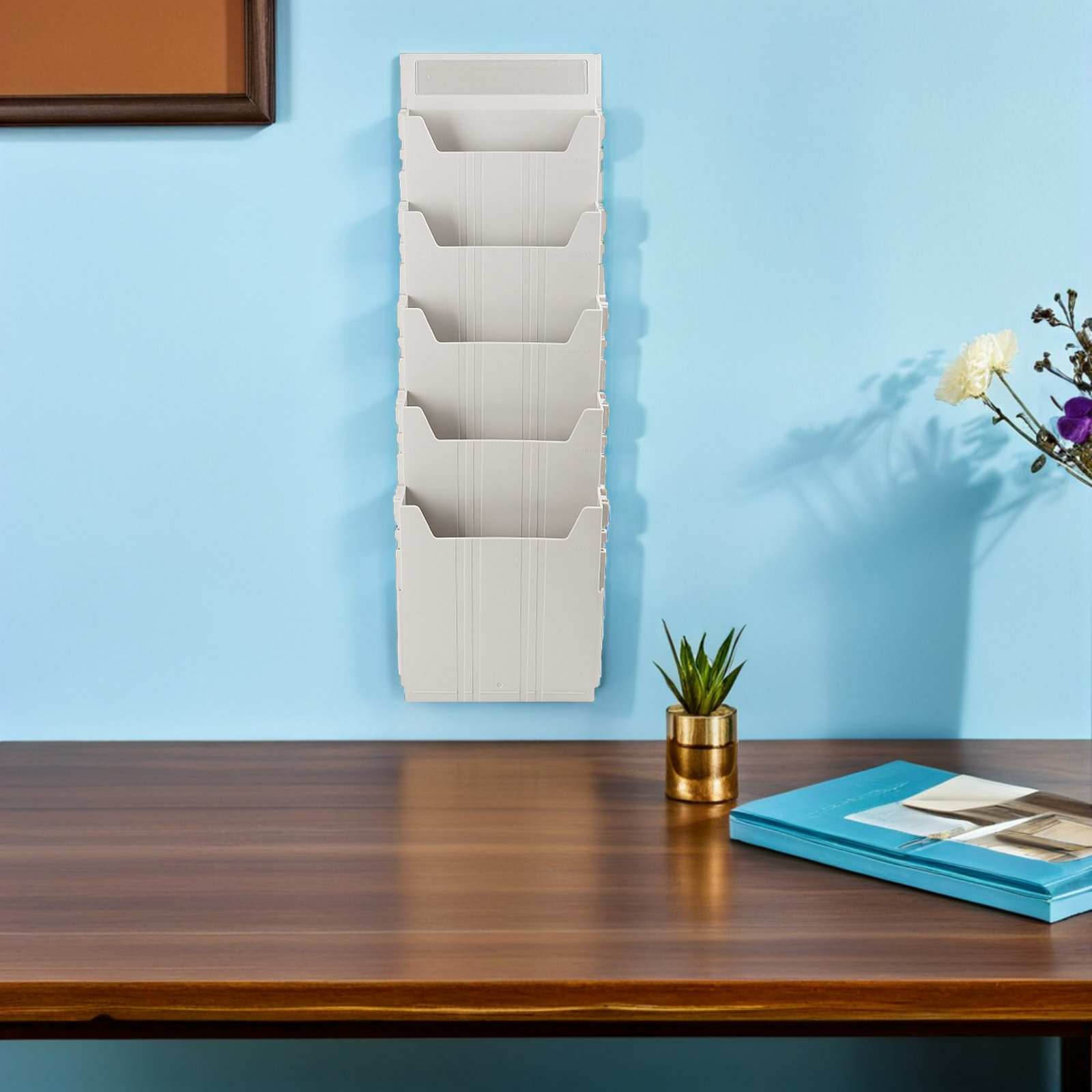 Suporte de revistas para pared - Magazine Holder Rack avaliação e preço