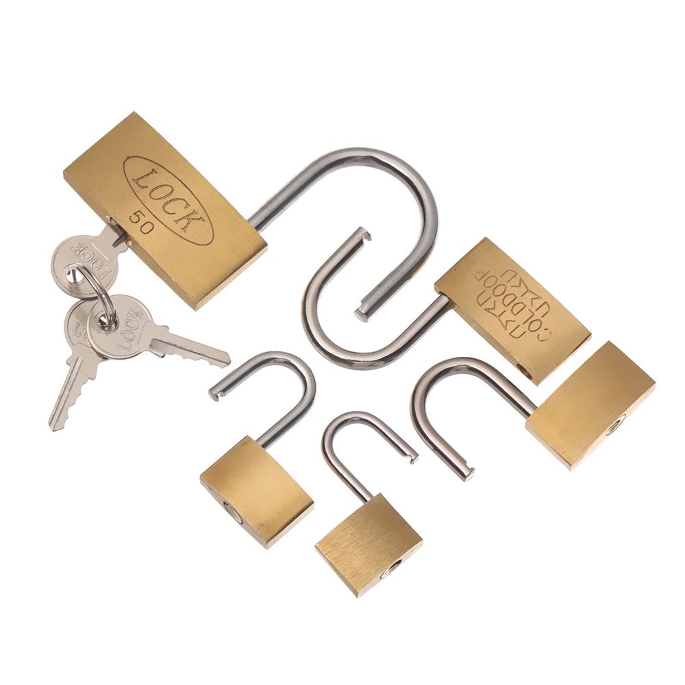 Mini cadeado de cobre com 2 ch - Letter Opener Brass avaliação e preço