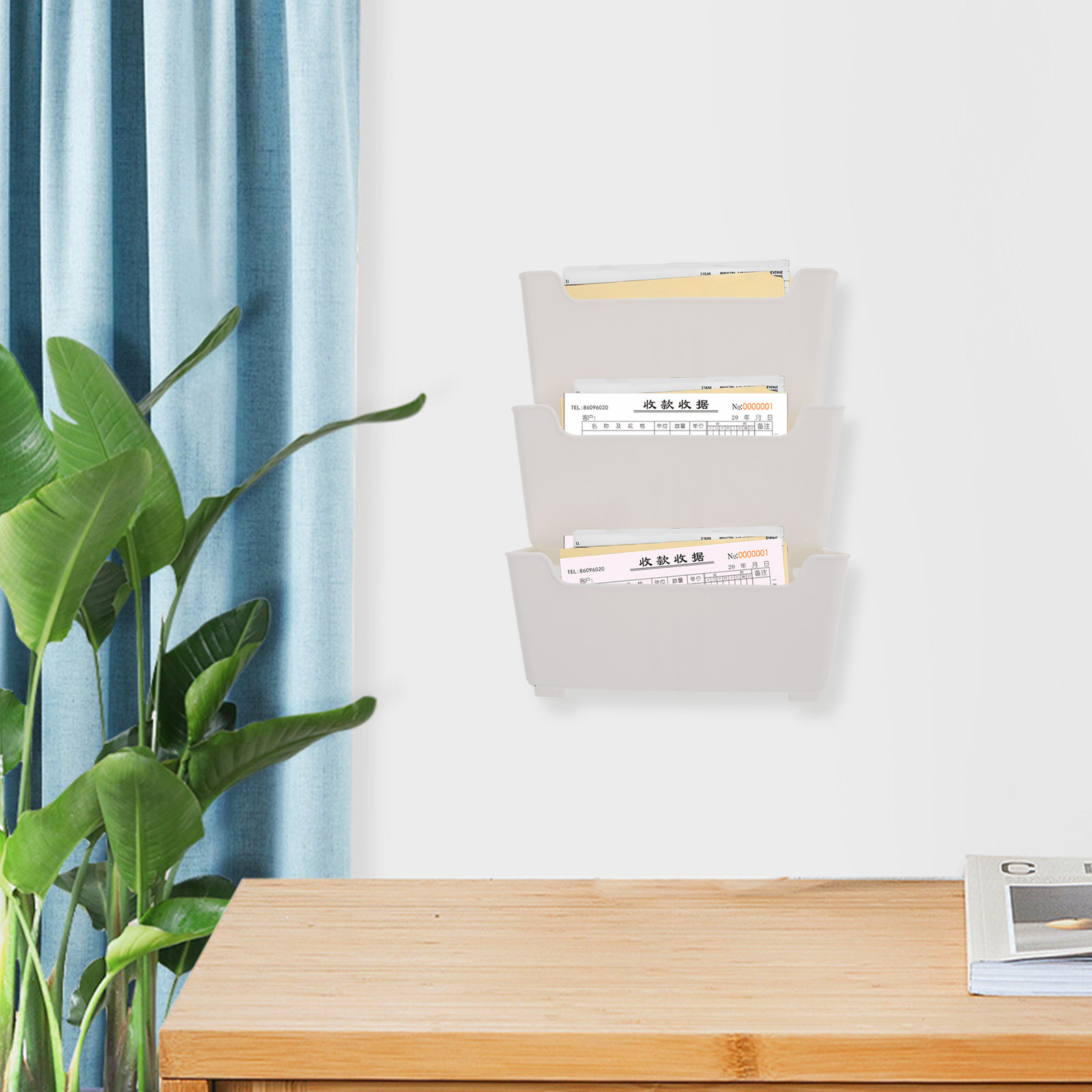 1 conjunto de organizador de a - Magazine Holder Rack avaliação e preço