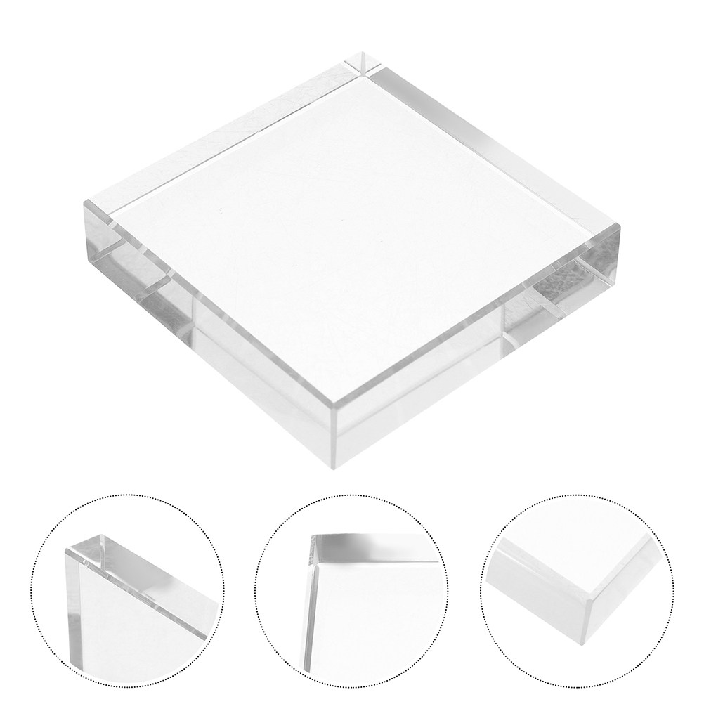 Peso de Papel Quadrado de Cris - Paper Weight Crystal avaliação e preço