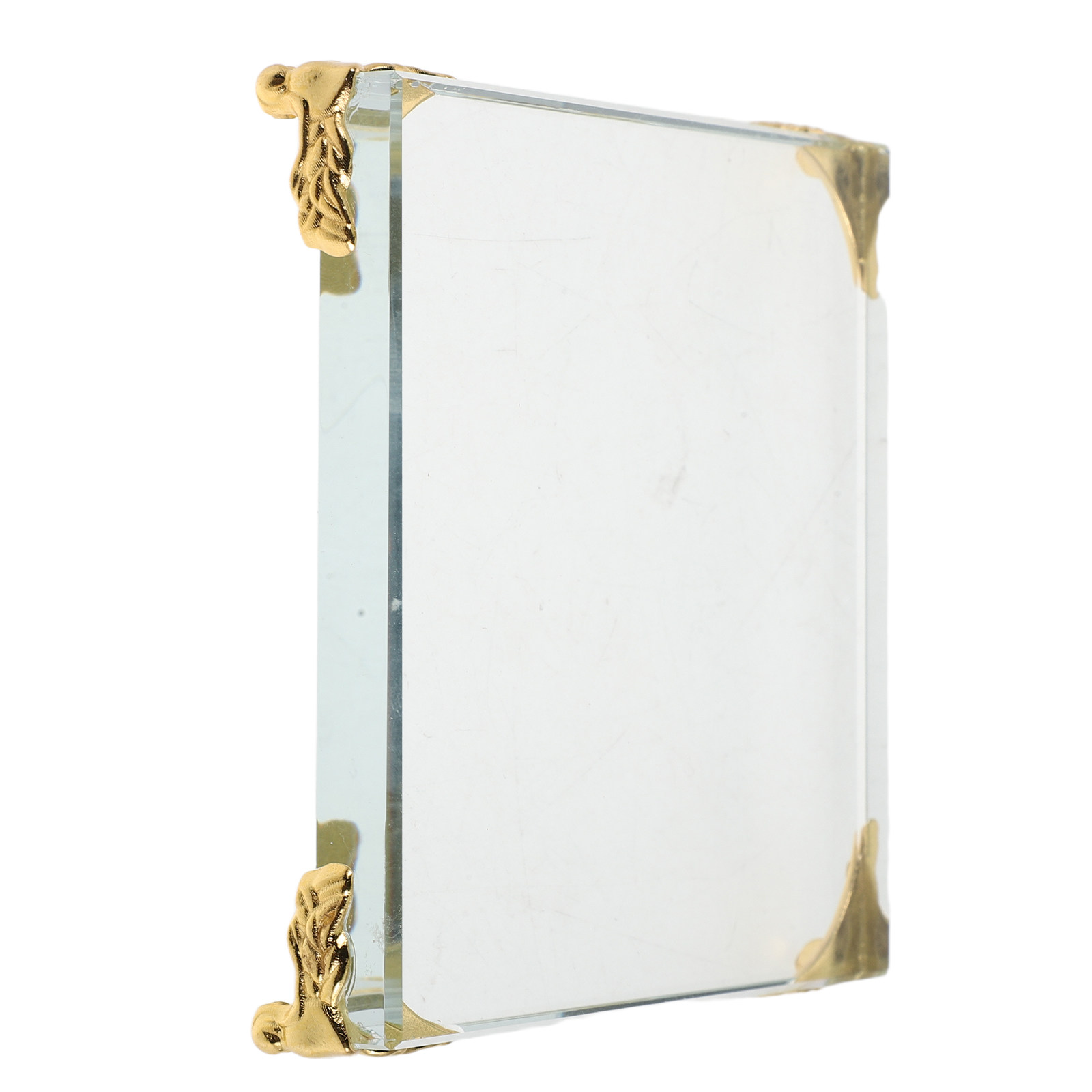 Peso de papel de cristal quadr - Paper Weight Crystal avaliação e preço